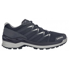 Lowa Wander-Travelschuhe Innox Pro Low GTX (All-Terrain, Synthetik/Textil, wasserdicht) stahlblau/weiss Herren